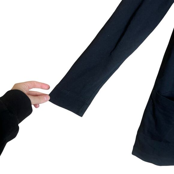 Pure Jill Pima cotton blend black snap button cardigan‎ - Picture 9 of 9